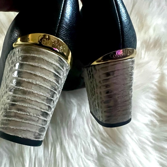 💥LAST MARK DOWN, MUST GO💥 Calvin Klein block snake print heels - Picture 3 of 6